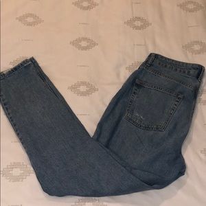 Top shop motto mom jeans
